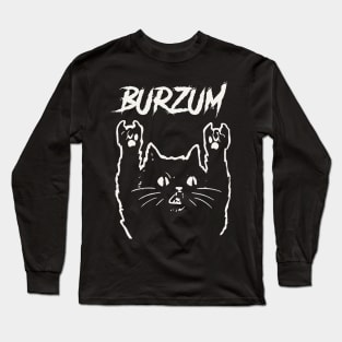 burzum metal cat Long Sleeve T-Shirt